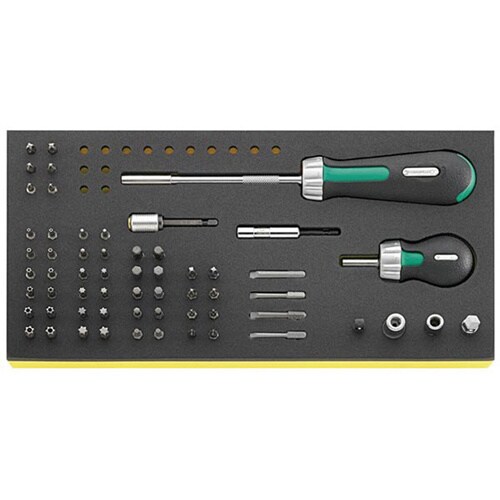 ドライバ−ビットセット(ラチェット式)