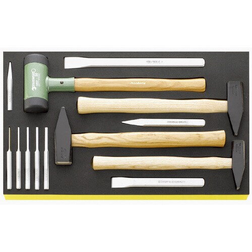 ハンマー・ポンチセット13個組