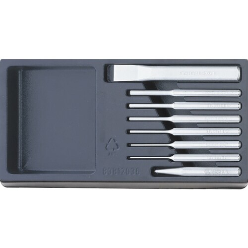 8本組ポンチ・タガネセット