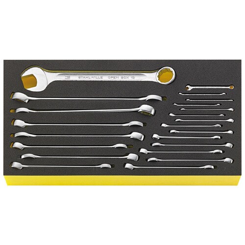 片目片口スパナセット(インチ)22本組