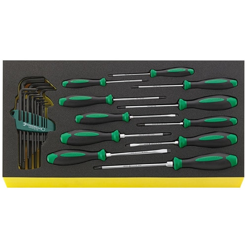 ドライバー・六角棒レンチセット EA612VB−4