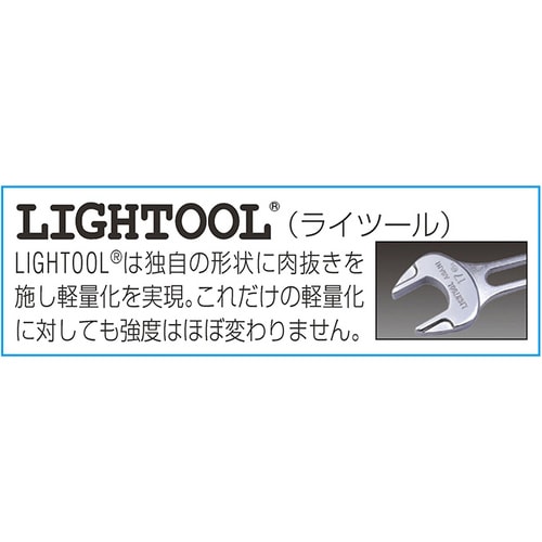 片目片口スパナ10本組/5.5−24mm