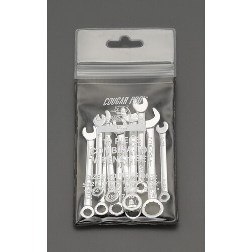 片目片口スパナ10本組/5/32 −7/16