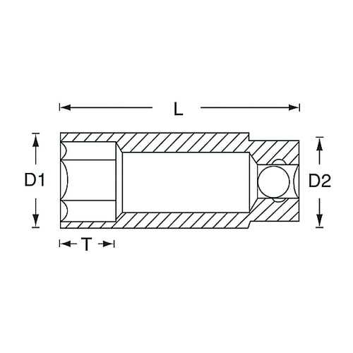ディープソケット EA617DL−103