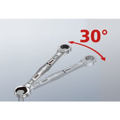 コンビネーションラチェットレンチ6本組