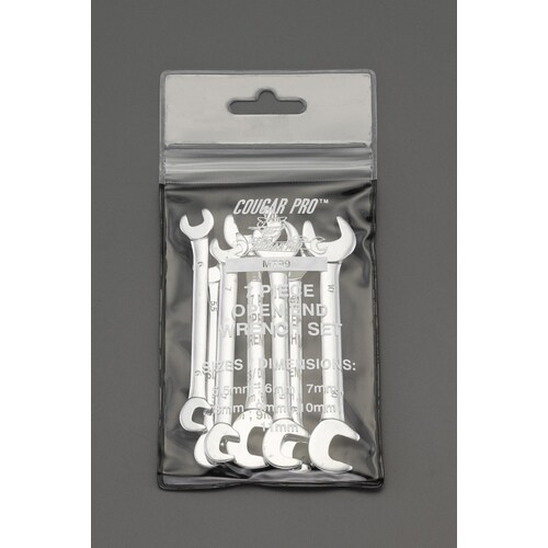 両口スパナ(ダブルアングル)7本組/5.5−11