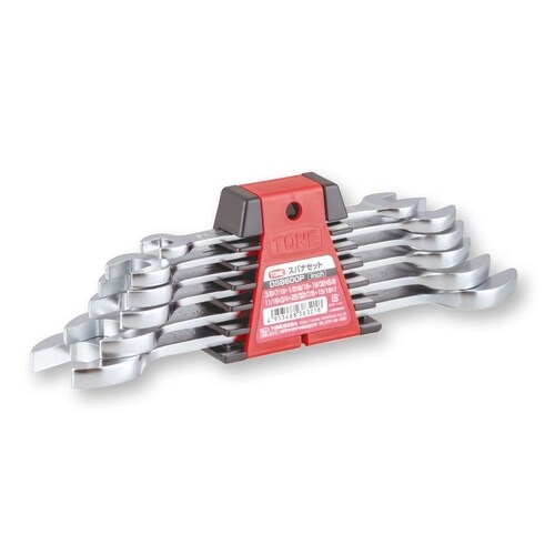 両口スパナ6本組/3/8 −1