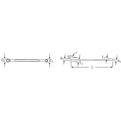 両口めがねレンチ EA616GC−2