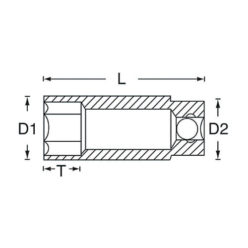 ディープソケット EA617CN−109