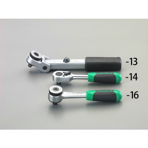 ラチェットハンドル1/4 DR/117mm