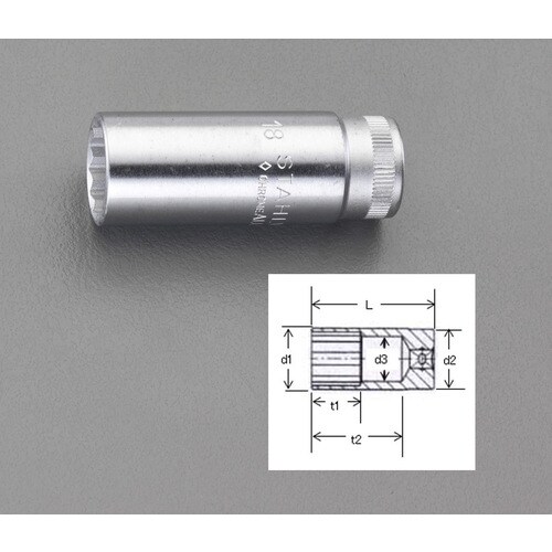 ディープソケット EA617YE−13