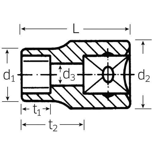 Torxソケット3/8 DRxE8