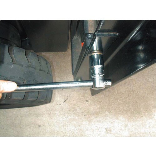 T型スライドハンドル1/2 DR/300mm