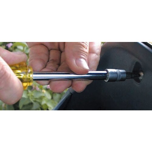 ドライバー型ハンドル(凹付)1/4 DR/150