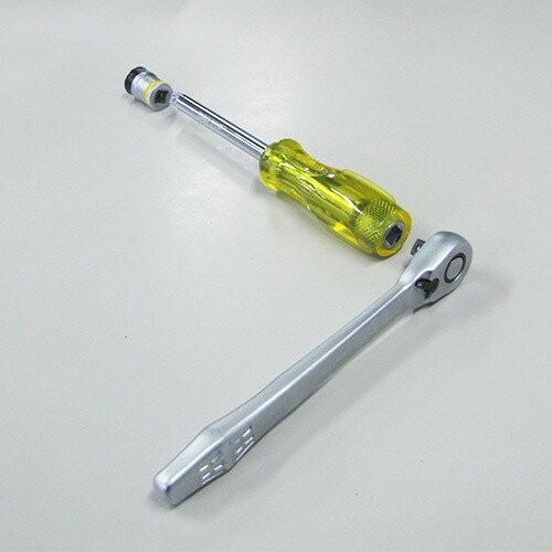 ドライバー型ハンドル(凹付)1/4 DR/150