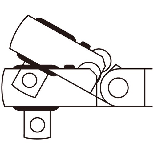 ラチェットハンドル(首振り)3/8 DR/120