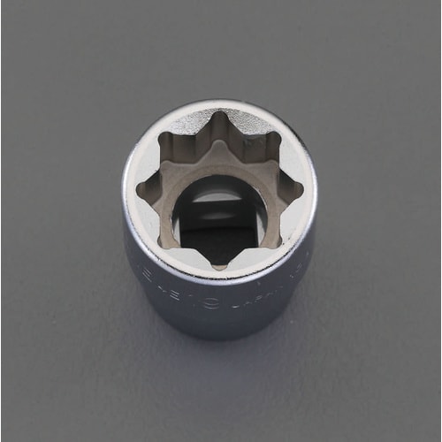 二重4角ソケット3/8 DRx7mm