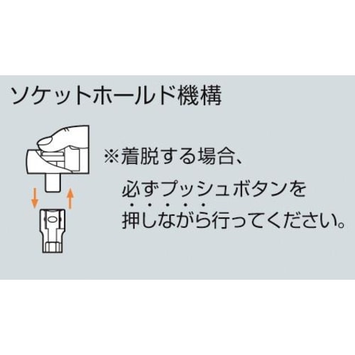 ラチェットハンドル(首振り)1/2 DRX110