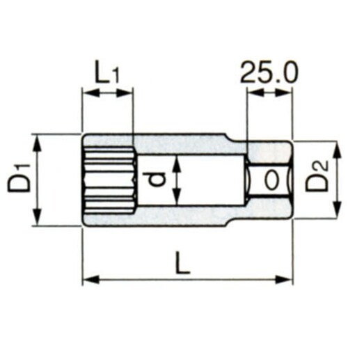 ディープソケット EA618LM−35