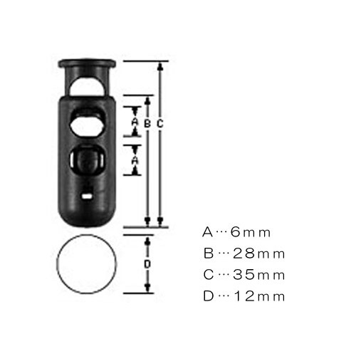 コードストッパー(2本用/5個)φ6.0mm