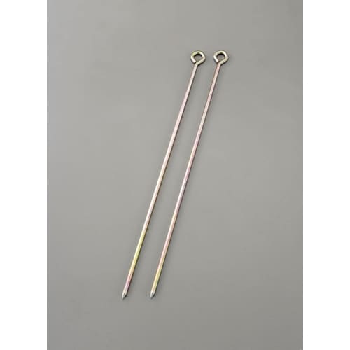 ロープ止め金具(丸型/2本)φ9.0x900mm
