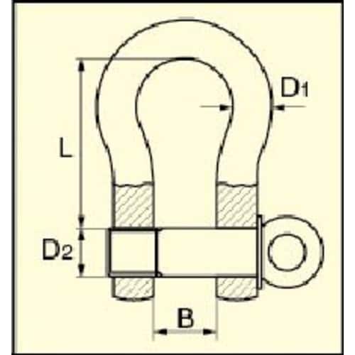 ボウシャックル3.75ton/M20