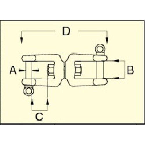 スイベル(ステンレス製)1180kg/152