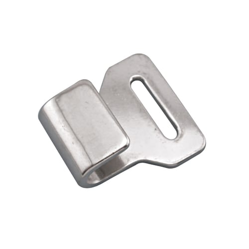 フラットフック(ステンレス製)38mm