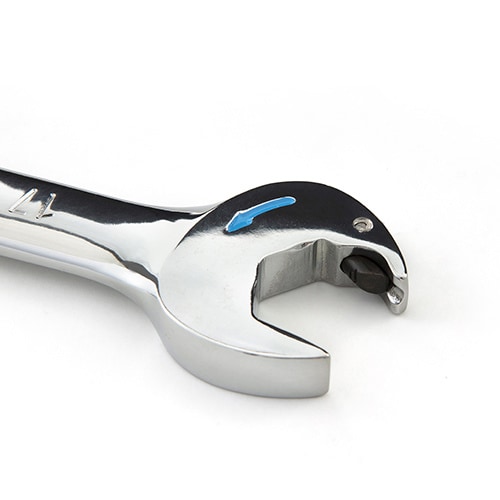 ダブルラチェット片目片口スパナ22mm