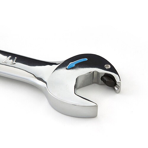 ダブルラチェット片目片口スパナ25mm