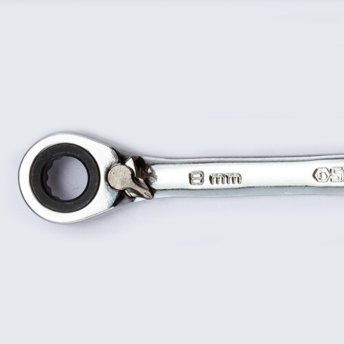 ラチェット片目片口スパナ10mm