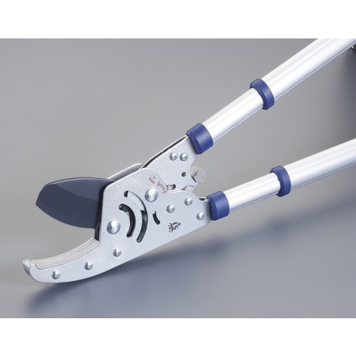 枝切鋏(ラチェット式/伸縮柄)710−1030mm