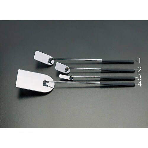 点検ミラー(伸縮柄)102X152/250−890