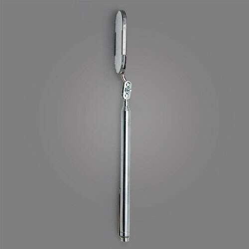 点検ミラー(伸縮柄)25X50/184−500