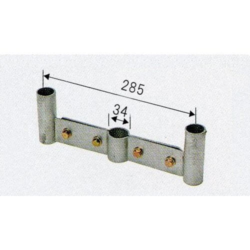 安全ミラー用取付金具(二面用)