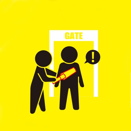 金属探知機(ボディーチェック用)