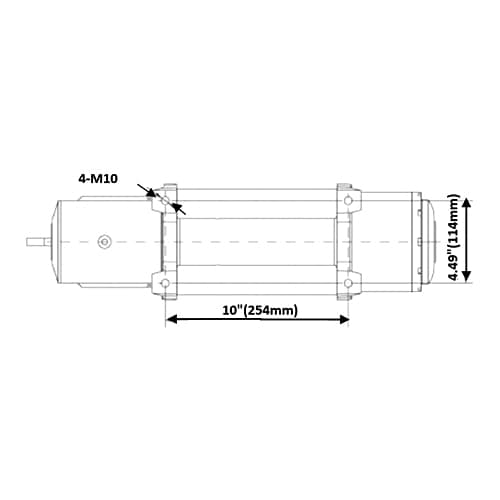 電動ウィンチ(直流)DC12V/3856kg