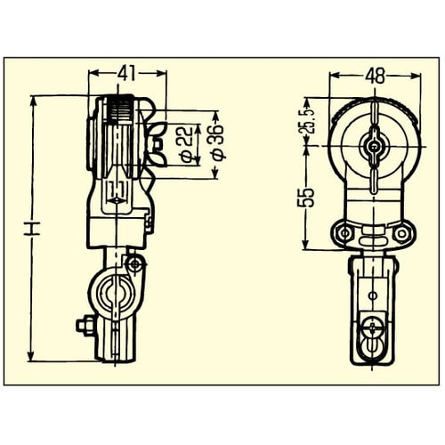 ケーブル滑車(メッセンジャーワイヤー)20−30