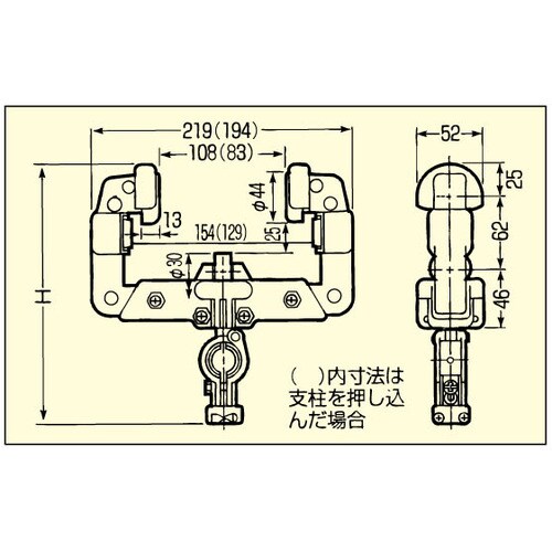 ケーブル滑車(125・150I形鋼)10−20