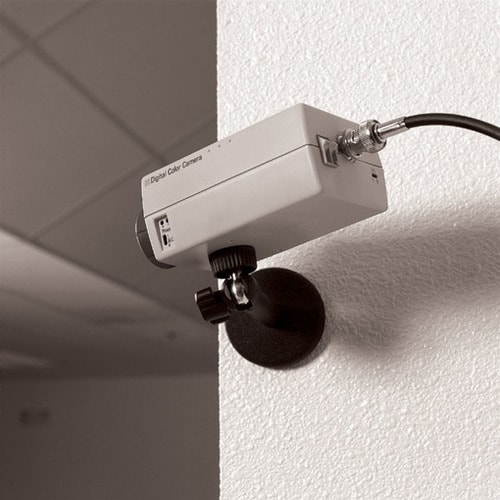 CCTVスタンドマウント(黒)152mm