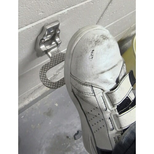 折りたたみステップ(ステンレス製)85X111mm