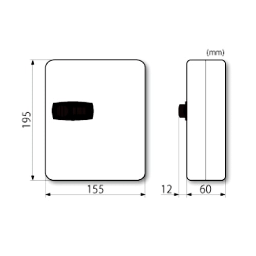 キーボックス/ダイヤル式17本155X60X195