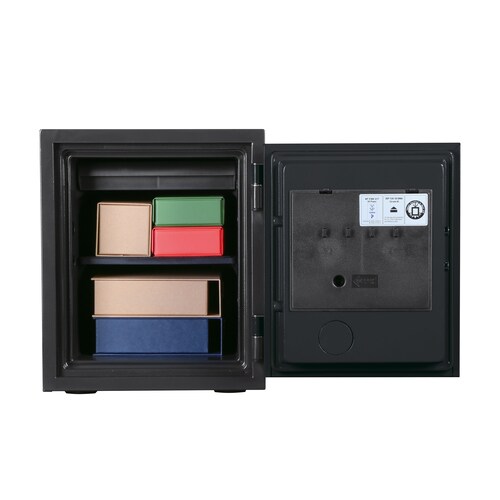 耐水・耐火金庫(黒)352x467x420mm