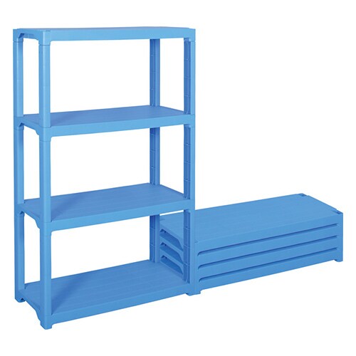 ラック棚1200X450X1800/4段