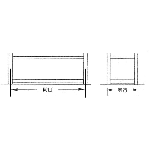スチール棚900X450X1200/150kg3段