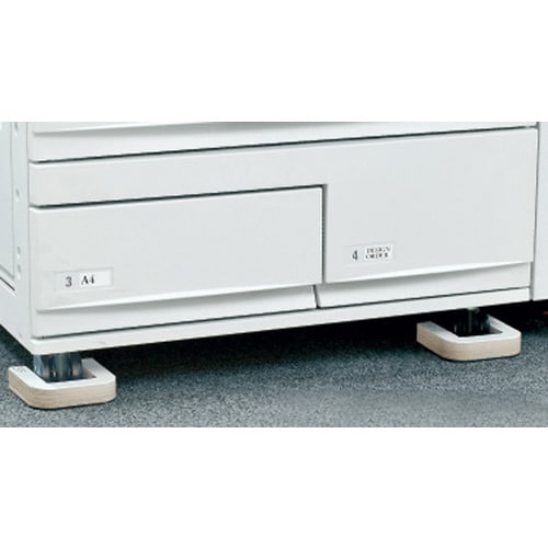 キャスターストッパー(白/2個)50