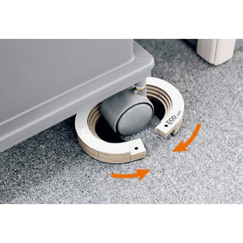 キャスター用ストッパー(白/2個)50mm