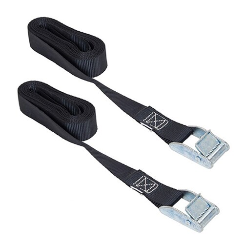 荷締ストラップ(2本組/黒)25mmX3.9m