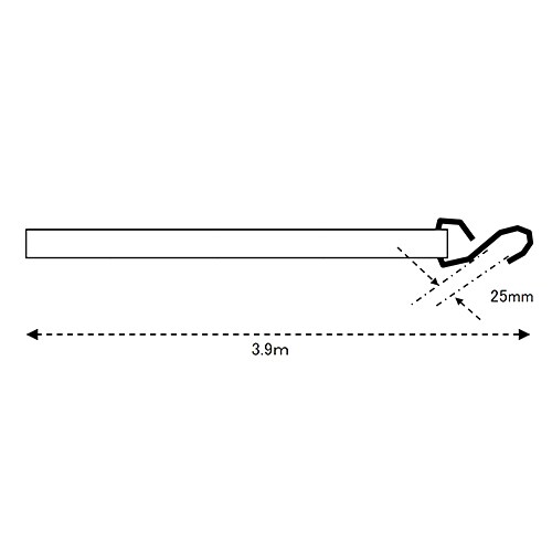 ベルト荷締機(橙)25mmx3.85m/180kg