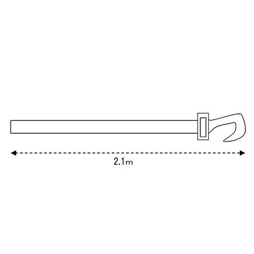 ベルト荷締機(黄)50mmX2.1m/900kg